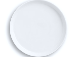 Kaleidos - Piatto Piano Berlin Nordic Bianco 21 cm - Set 6 pz