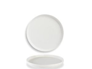 Kaleidos - Piatto Piano Berlin Nordic Bianco 27 cm - Set 6 pz