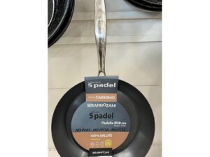 Serafino Zani – Padella in Acciaio al Carbonio per Induzione 28 cm - 5Padel