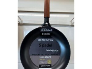 Serafino Zani – Padella in Ferro per Induzione 24 cm - 5Padel