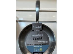 Serafino Zani – Padella in Titanio per Induzione 24 cm - 5Padel