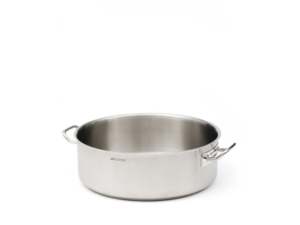 Comas - Casseruola Bassa in Acciaio Inox 2 Maniglie 36cm