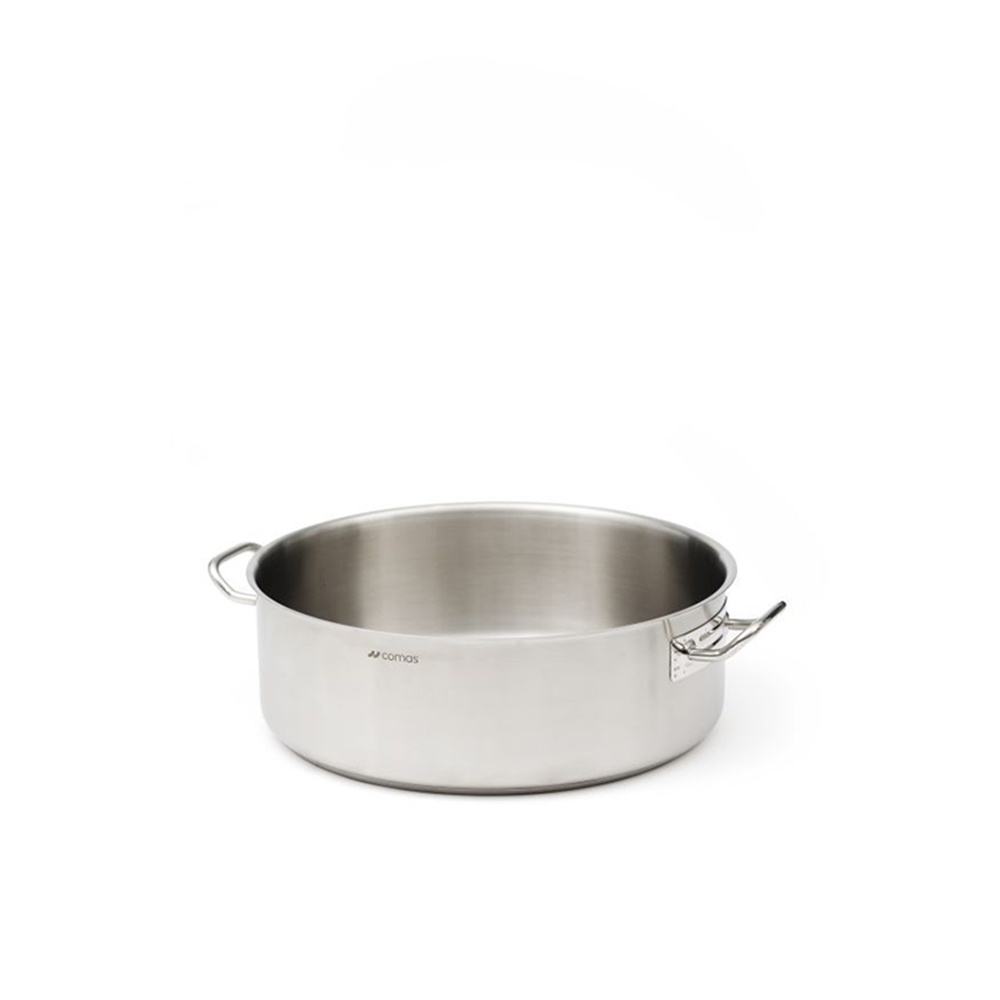 Comas - Casseruola Bassa in Acciaio Inox 2 Maniglie 36cm Comas - Casseruola Bassa in Acciaio Inox 2 Maniglie 36cm