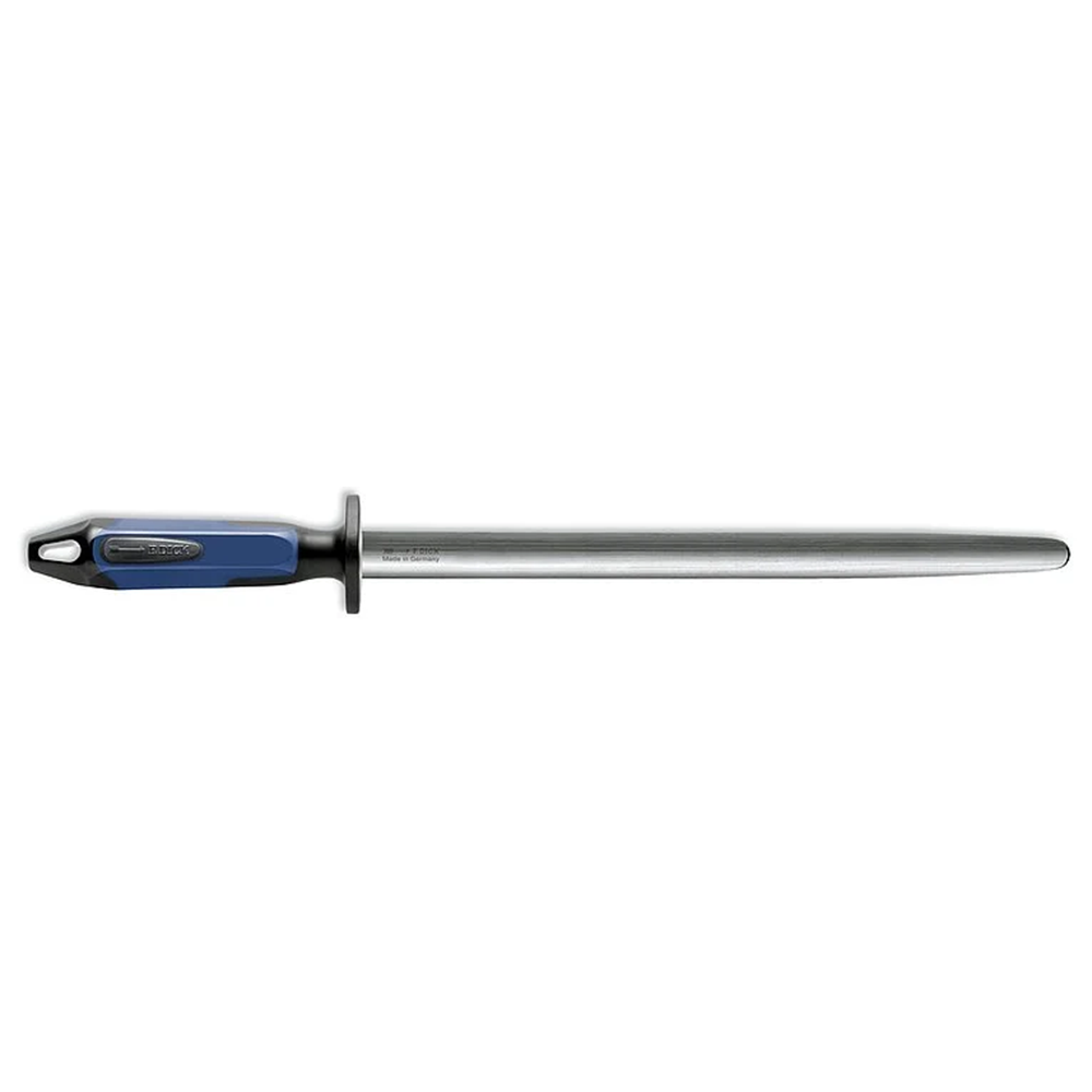 Dick - Acciaino Ovale Blu/Nero Grana Fine 30 cm Dick - Acciaino Ovale Blu/Nero Grana Fine 30 cm