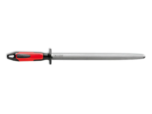 Dick - Acciaino Ovale Rosso/Nero Grana Standard 30 cm
