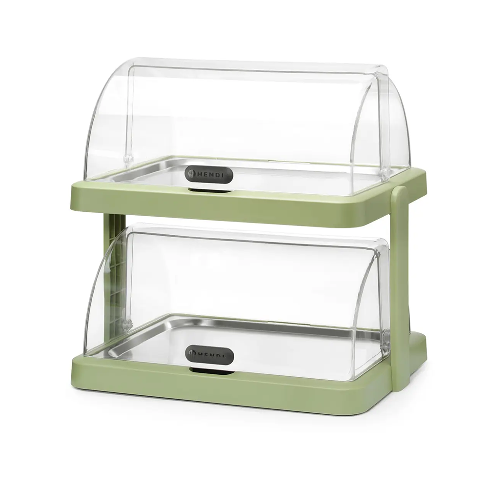 Hendi - Vetrinetta Uniq Refrigerante Doppia Verde 48x35,5 cm Hendi - Vetrinetta Uniq Refrigerante Doppia Verde 48x35,5 cm