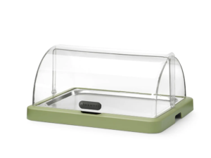Hendi - Vetrinetta Uniq Refrigerante Singola Verde 46x35,5 cm