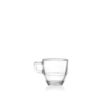 RCR - Tazzina Impilabile Moka in Vetro 12 cl - Set 6 pz
