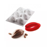 Silikomart Professional - Stampo in Silicone Cacao 120 - 6 Cavità