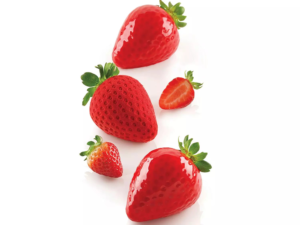 Silikomart Professional - Stampo in Silicone Fragola 120 - 5 Cavità