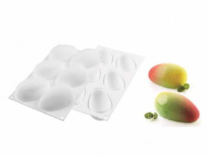 Silikomart Professional - Stampo in Silicone Mango 130 - 6 Cavità
