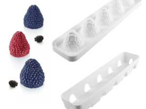 Silikomart Professional - Stampo in Silicone Mora e Lampone 110 - 5 Cavità