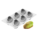 Silikomart Professional - Stampo in Silicone Pistacchio 120 - 6 Cavità