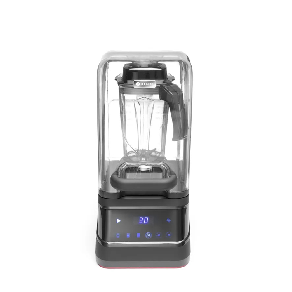 Hendi - Frullatore Blender Digitale con Coperchio Antirumore 2,5L 1680W Hendi - Frullatore Blender Digitale con Coperchio Antirumore 2,5L 1680W