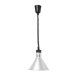 Hendi - Lampada Riscaldante Conica Regolabile Argento - 230V/250W