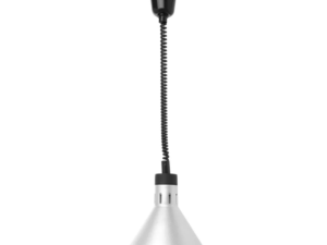 Hendi - Lampada Riscaldante Conica Regolabile Argento - 230V/250W