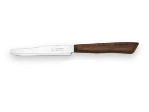 InoxBonomi - Coltello da Tavola Wood Mogano 11 cm- Set 6 pz