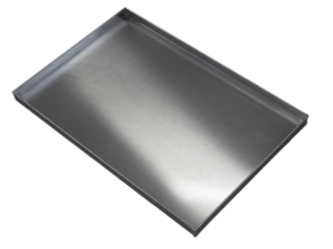 MCE - Teglia Rettangolare in Alluminio 60x40xh2 cm