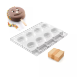 Silikomart Professional - 2 Stampi in Silicone da 4 Mr Funni - Gel07
