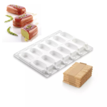Silikomart Professional - 2 Stampi in Silicone da 6 Classic - Gel 01