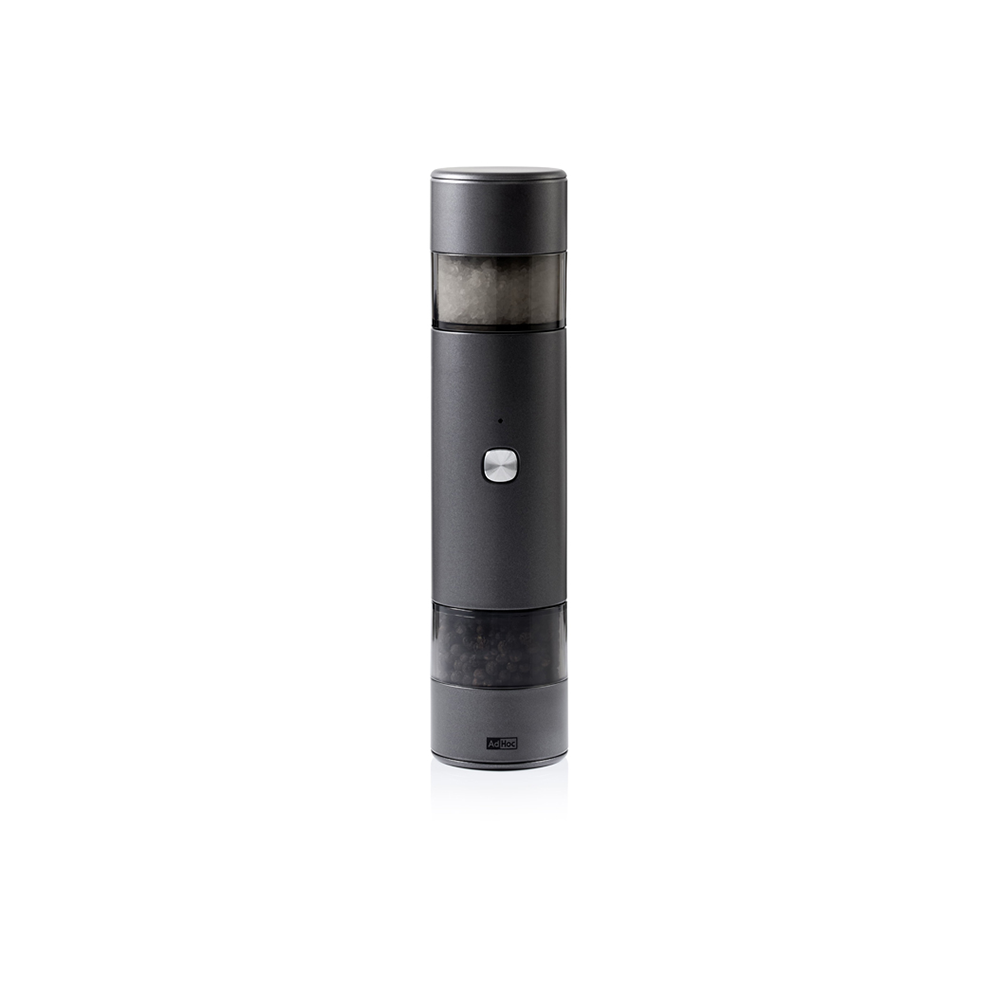 AdHoc - I Mill Duo Macina Doppia Elettrica per Sale e Pepe AdHoc - I Mill Duo Macina Doppia Elettrica per Sale e Pepe