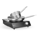 Hendi - Set Piano Cottura a Induzione 3500W con Pentola e Padella