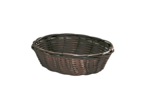Horecaprofessional - Cestino Pane Ovale Marrone 25x18 cm