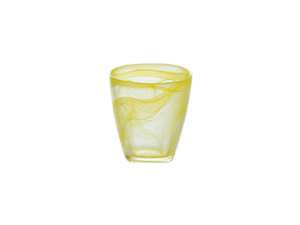 Morini – Bicchiere Acqua Carioca Giallo 25 cl - Set 6 pz