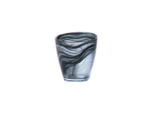 Morini – Bicchiere Acqua Carioca Nero 25 cl - Set 6 pz