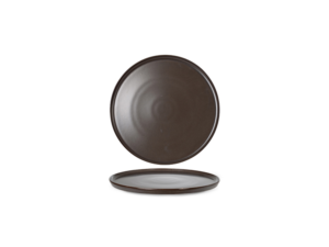 Rinart - Piatto Piano Reactive Brown 20 cm