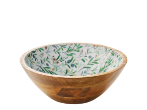 Zassenhaus - Fruttiera/Insalatiera Tonda Olive in Legno di Mango Ø30 cm