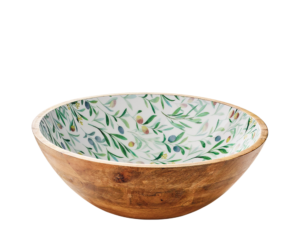Zassenhaus - Fruttiera/Insalatiera Tonda Olive in Legno di Mango Ø35 cm
