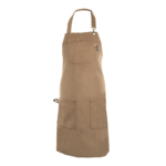 ZicZac - Grembiule Velmar in Velluto Taupe 70x85 cm