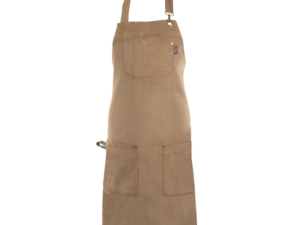 ZicZac - Grembiule Velmar in Velluto Taupe 70x85 cm