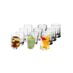 Bormioli Rocco - Bicchieri Amuse Bouche Decori Assortiti - Set 12 pz