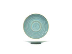 Lioness - Piattino 16 cm per Tazza Colazione Nuages Emerald - Set 6 pz