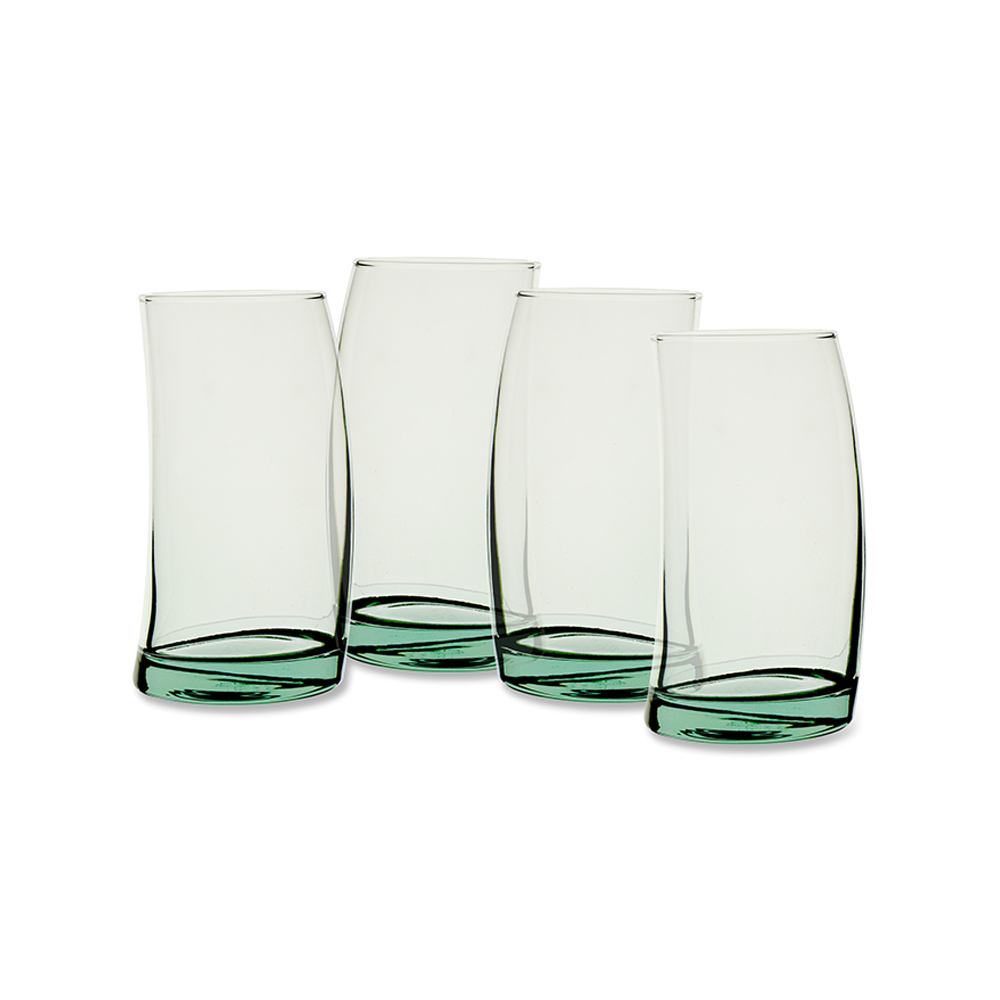 Pasabahce - Bicchiere Cocktail Penguen Verde 39 cl - Set 4 pz Pasabahce - Bicchiere Cocktail Penguen Verde 39 cl - Set 4 pz