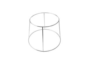 Salvinelli - Alzata Buffet in Filo Ø28 cm H10
