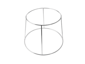 Salvinelli - Alzata Buffet in Filo Ø28 cm H15
