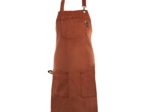 ZicZac - Grembiule Velmar in Velluto Cognac 70x85 cm